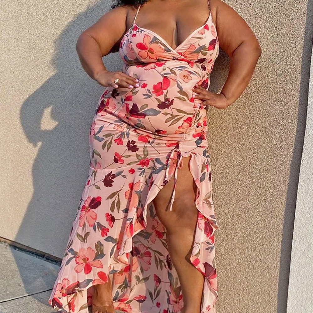 Ruched Maxi Dress